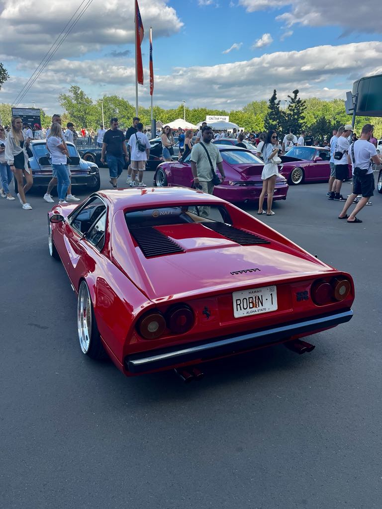Ultrace 2025 Wrocław Czerwone klasyczne Ferrari